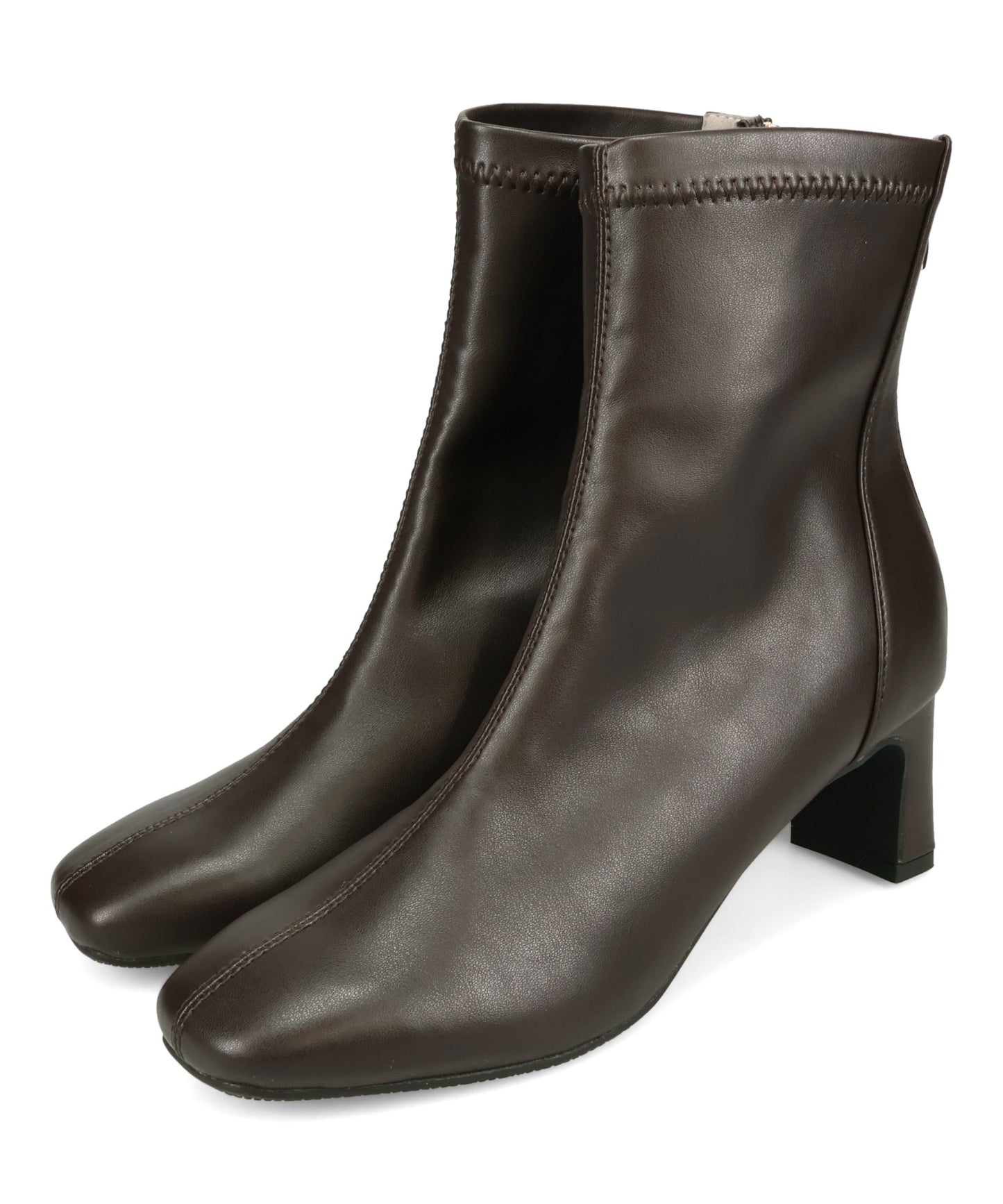 ストレッチヒールバックジップブーツ/51423