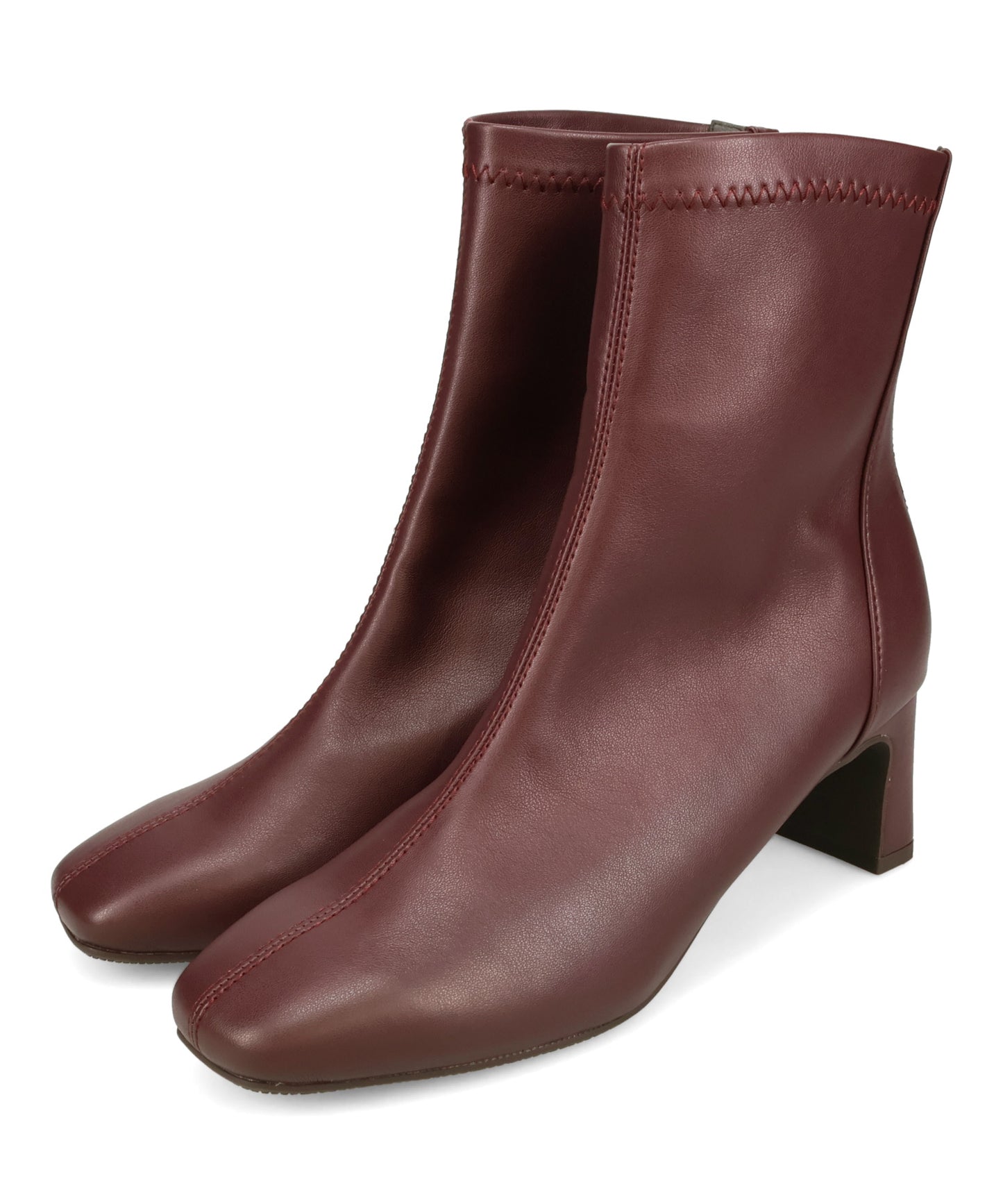 ストレッチヒールバックジップブーツ/51423