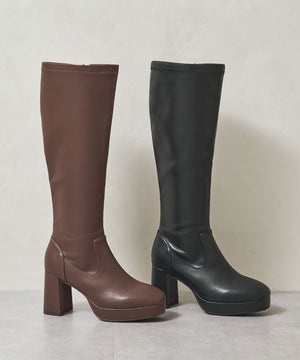 【WEB先行予約/11月中旬発売予定】プラットフォームストレッチブーツ/51503