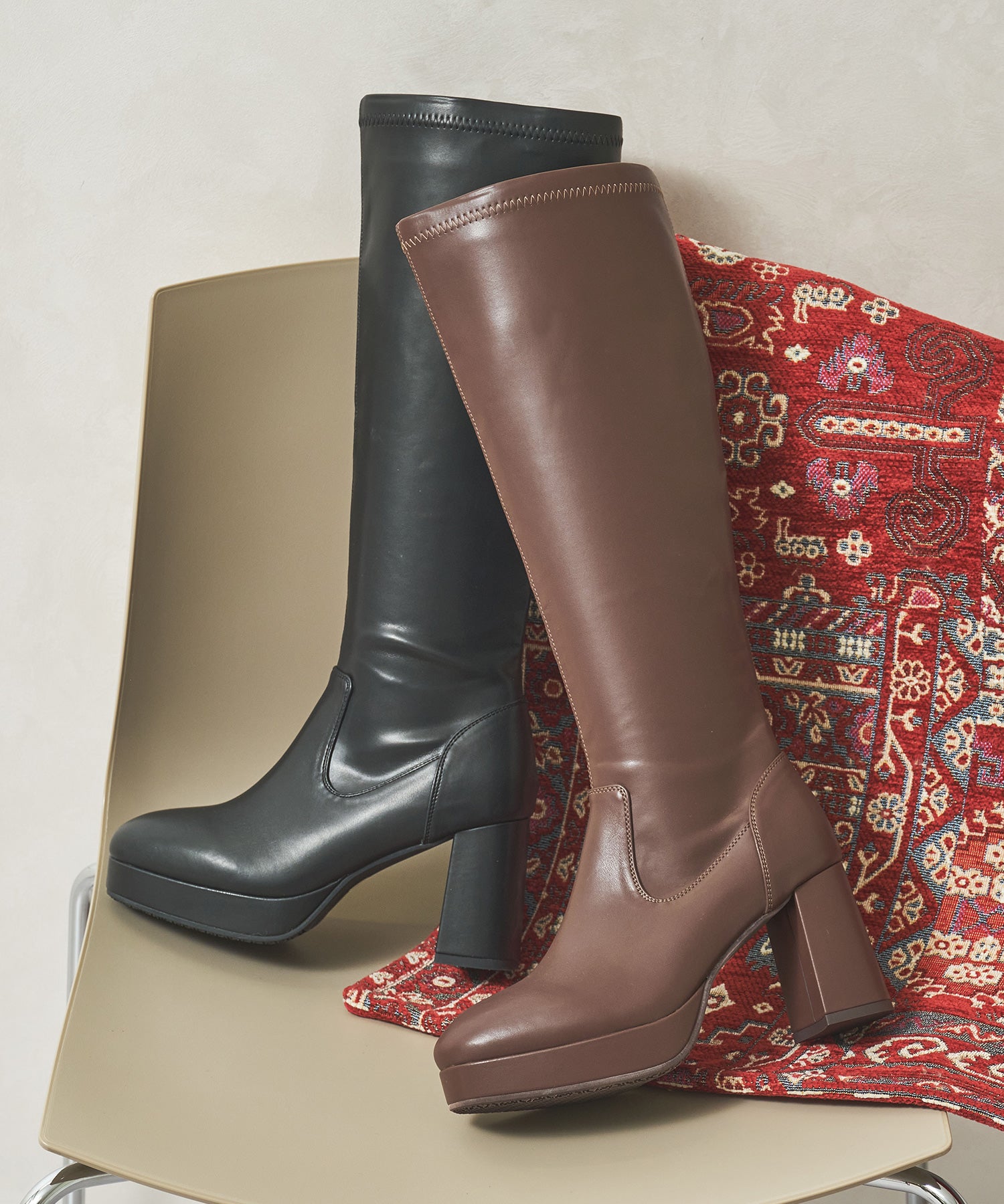 プラットフォームストレッチブーツ/51503 – ORIENTALTRAFFIC