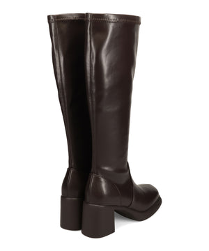 ソフトソールストレッチヒールロングブーツ/51504