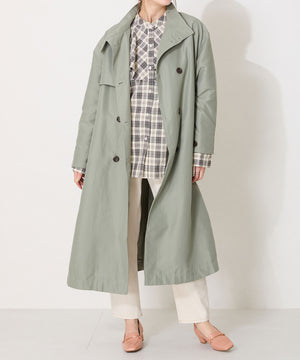 メタリックラインビットヒールローファー/52101