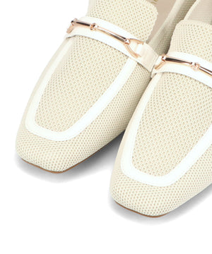 ビットモチーフニットローファー/52102