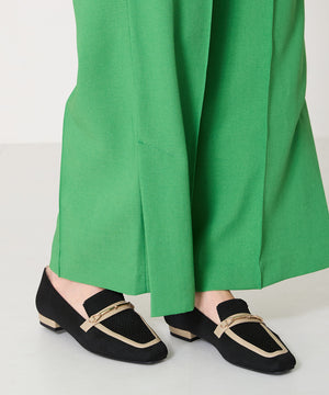 ビットモチーフニットローファー/52102