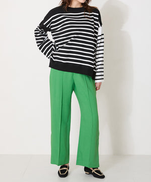 ビットモチーフニットローファー/52102