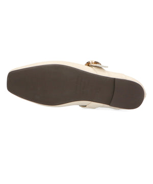 柔らかストラップフラットパンプス/52104