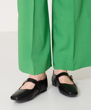 柔らかストラップフラットパンプス/52104