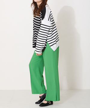 柔らかストラップフラットパンプス/52104