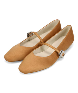 ビジューバックルストラップパンプス/52109