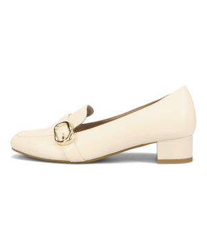 バックルベルトヒールローファー/52113