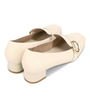 バックルベルトヒールローファー/52113