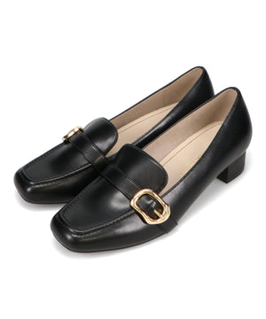 バックルベルトヒールローファー/52113