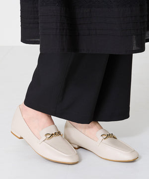 ねじりチェーンモチーフローファー/52116