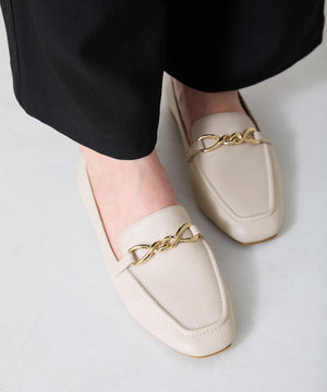 ねじりチェーンモチーフローファー/52116