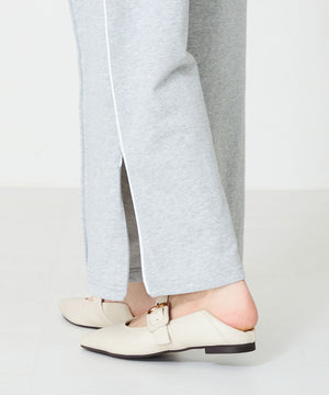 配色バックル柔らかフラットパンプス/52118