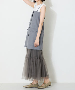 配色バックル柔らかフラットパンプス/52118