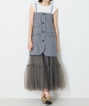 配色バックル柔らかフラットパンプス/52118