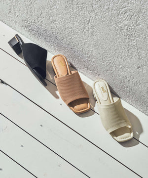 ニットミュールサンダル/52207