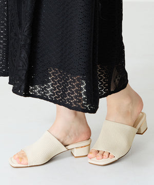 ニットミュールサンダル/52207