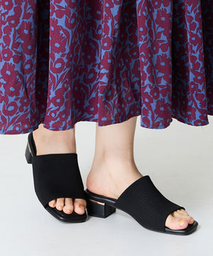 ニットミュールサンダル/52207