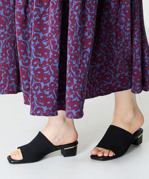 ニットミュールサンダル/52207