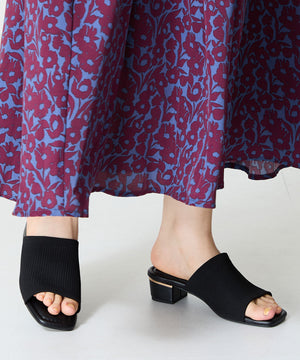 ニットミュールサンダル/52207