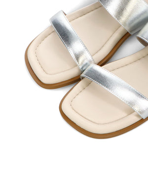 ベルトバックルフラットサンダル/52217