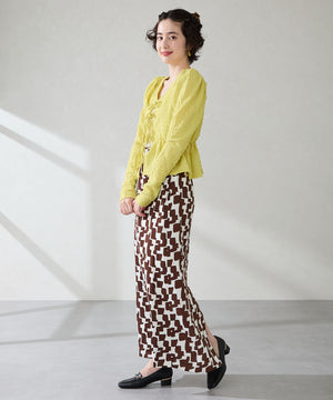 【カタログ掲載アイテム】メタリックラインビットヒールローファー/52301