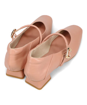 スクエアトゥストラップバブーシュ/52303