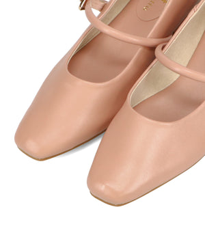 スクエアトゥストラップバブーシュ/52303