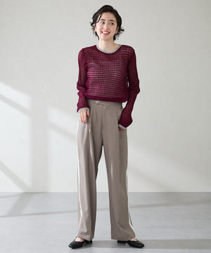 スクエアトゥストラップバブーシュ/52303