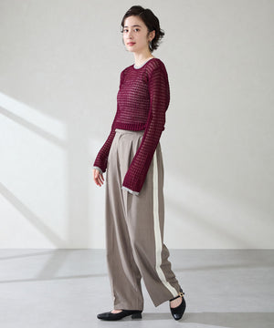 スクエアトゥストラップバブーシュ/52303