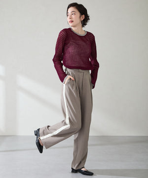 スクエアトゥストラップバブーシュ/52303