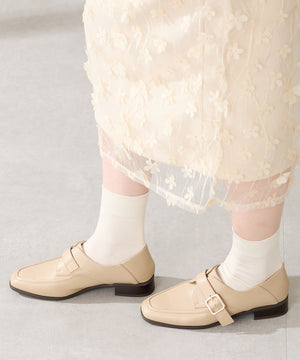 バックルデザインマニッシュシューズ/52304