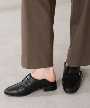 バックルデザインマニッシュシューズ/52304