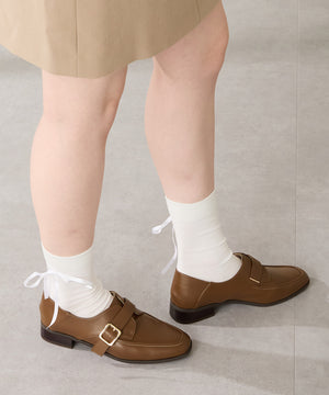 バックルデザインマニッシュシューズ/52304