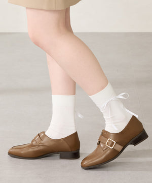 バックルデザインマニッシュシューズ/52304