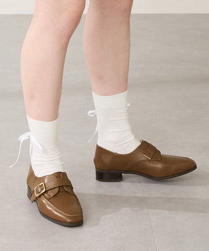 バックルデザインマニッシュシューズ/52304