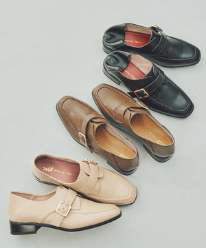 バックルデザインマニッシュシューズ/52304