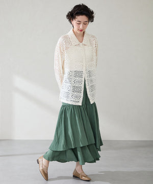 ゴムストラップフラットパンプス/52305