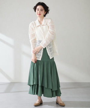 ゴムストラップフラットパンプス/52305