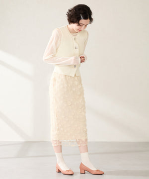 ヒールバレエパンプス/52306