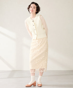 ヒールバレエパンプス/52306