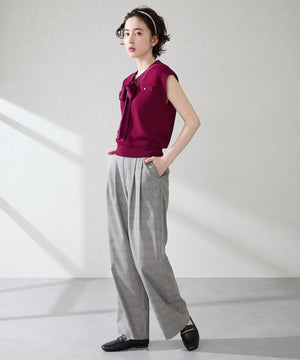 【カタログ掲載アイテム】スクエアトゥモチーフバブーシュローファー/52308