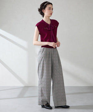 【カタログ掲載アイテム】スクエアトゥモチーフバブーシュローファー/52308