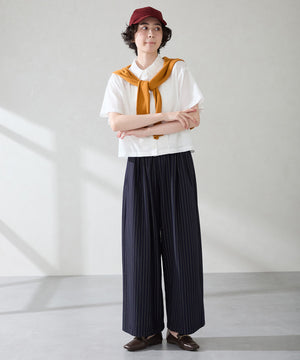 【カタログ掲載アイテム】スクエアトゥモチーフバブーシュローファー/52308