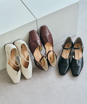 スリットセパレートパンプス/52310