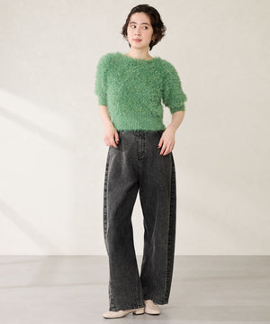 メタルパーツ付きローファー/52311