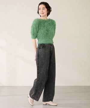 メタルパーツ付きローファー/52311