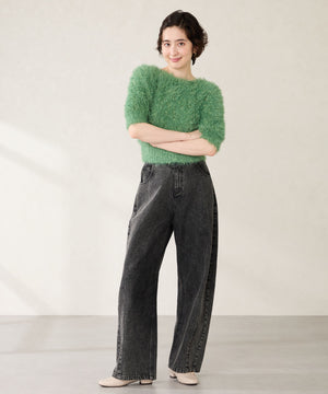 メタルパーツ付きローファー/52311